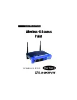 Предварительный просмотр 39 страницы Linksys Instant Wireless WAP54G Quick Installation Manual