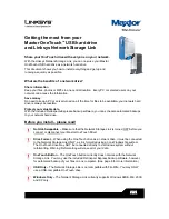 Preview for 1 page of Linksys LKG0F755E Installation Manual