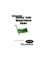 Linksys LNE100M User Manual preview