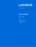Preview for 1 page of Linksys MAX-STREAM EA7400 User Manual