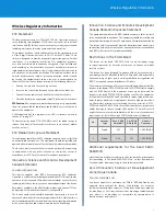 Preview for 3 page of Linksys MAX-STREAM MR6350 Regulatory Information