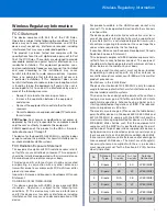 Preview for 3 page of Linksys MX4300 Regulatory Information