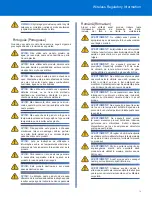 Предварительный просмотр 16 страницы Linksys MX4300 Regulatory Information