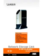 Предварительный просмотр 9 страницы Linksys NSLU2 - Network Storage Link NAS Server Quick Installation Manual