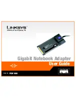Linksys PCM1000 - Cisco 10/100/1000 CARDBUS MOBILE NIC User Manual preview