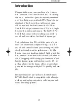 Preview for 4 page of Linksys ProConnect KVM100SK User Manual