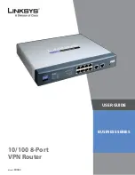 Предварительный просмотр 1 страницы Linksys QuickVPN - PC User Manual