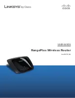 Предварительный просмотр 1 страницы Linksys RangePlus WRT110 User Manual