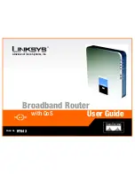 Preview for 1 page of Linksys RT042 - Broadband Router With QoS User Manual