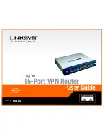 Preview for 1 page of Linksys RV016 User Manual