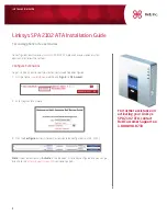 Preview for 1 page of Linksys SPA 2102 ATA Installation Manual