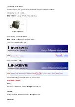 Preview for 9 page of Linksys SPA962 Manual