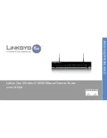 Linksys SVR200 - One Wireless-G ADSL/EN Services Router Wireless Quick Installation Manual preview