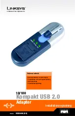 Предварительный просмотр 9 страницы Linksys USB200M Quick Installation Manual