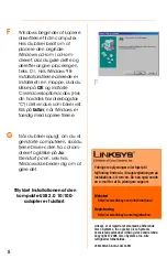 Предварительный просмотр 16 страницы Linksys USB200M Quick Installation Manual