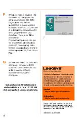 Предварительный просмотр 48 страницы Linksys USB200M Quick Installation Manual