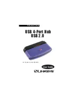 Предварительный просмотр 1 страницы Linksys USB2HUB4 - ProConnect USB Hub User Manual