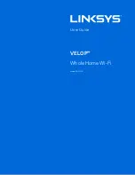 Linksys Velop WHW03 User Manual preview