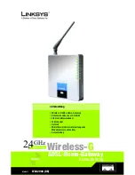 Предварительный просмотр 17 страницы Linksys WAG200G Quick Installation Manual