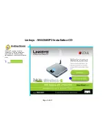 Предварительный просмотр 2 страницы Linksys WAG54GP2 User Manual