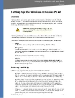 Preview for 17 page of Linksys WAP4410N User Manual