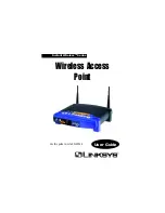 Preview for 1 page of Linksys WAP54A - Instant Wireless - Access Point User Manual