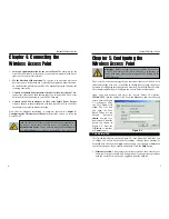 Preview for 6 page of Linksys WAP54A - Instant Wireless - Access Point User Manual