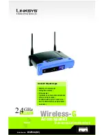 Предварительный просмотр 57 страницы Linksys WAP54G - Wireless-G Access Point Quick Installation Manual