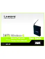 Linksys WAP54GP - Wireless-G Access Point User Manual preview