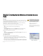 Предварительный просмотр 21 страницы Linksys WAP54GPE - Wireless-G Exterior Access Point User Manual