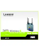 Preview for 1 page of Linksys WAP54GX User Manual