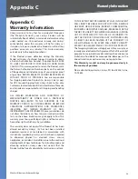 Preview for 32 page of Linksys WET200 - Wireless-G Business Ethernet Bridge User Manual