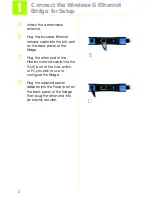 Preview for 2 page of Linksys WET54G - Wireless-G EN Bridge Quick Installation Manual