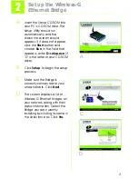 Preview for 3 page of Linksys WET54G - Wireless-G EN Bridge Quick Installation Manual