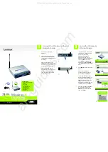 Preview for 1 page of Linksys WET54GS5 - Wireless-G EN Bridge Quick Installation