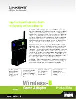 Linksys WGA11B Product Data предпросмотр