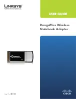 Предварительный просмотр 1 страницы Linksys WPC100 - Rangeplus Wireless G Pc Card User Manual