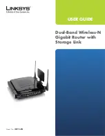 Preview for 1 page of Linksys WRT160N - Wireless-N Broadband Router Wireless User Manual