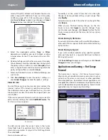 Preview for 21 page of Linksys WRT54G2 - Wireless-G Broadband Router User Manual