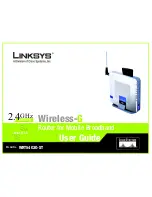 Preview for 1 page of Linksys WRT54G3G-ST User Manual