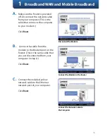 Preview for 5 page of Linksys WRT54G3GV2-ST - Wireless-G Router For Mobile Broadband Wireless Quick Installation