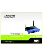 Preview for 1 page of Linksys WRT54GL (EU) User Manual