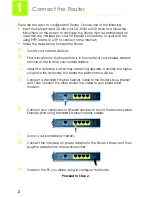 Preview for 2 page of Linksys WRT54GR - Wireless-G Broadband Router Quick Installation Manual
