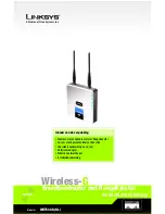 Предварительный просмотр 55 страницы Linksys WRT54GR - Wireless-G Broadband Router Quick Installation Manual