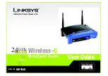 Linksys WRT54GV2 User Manual preview