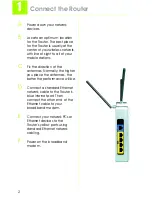 Preview for 2 page of Linksys WRT54GX - Wireless-G Broadband Router Quick Installation Manual