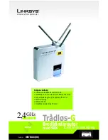 Предварительный просмотр 9 страницы Linksys WRT54GX - Wireless-G Broadband Router Quick Installation Manual