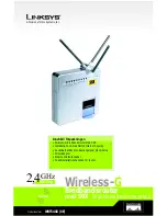 Предварительный просмотр 57 страницы Linksys WRT54GX - Wireless-G Broadband Router Quick Installation Manual