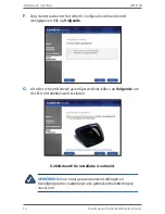 Предварительный просмотр 38 страницы Linksys WRT610N - Simultaneous Dual-N Band Wireless Router Quick Installation Manual