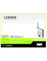 Preview for 1 page of Linksys WRTSL54GS User Manual